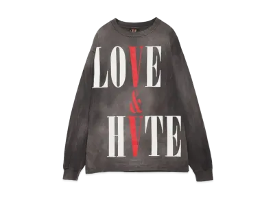 SAINT Mxxxxxx 22SS VLONE LS TEE "Black"