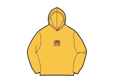 Supreme Dragon Hooded L/S Top "Gold"