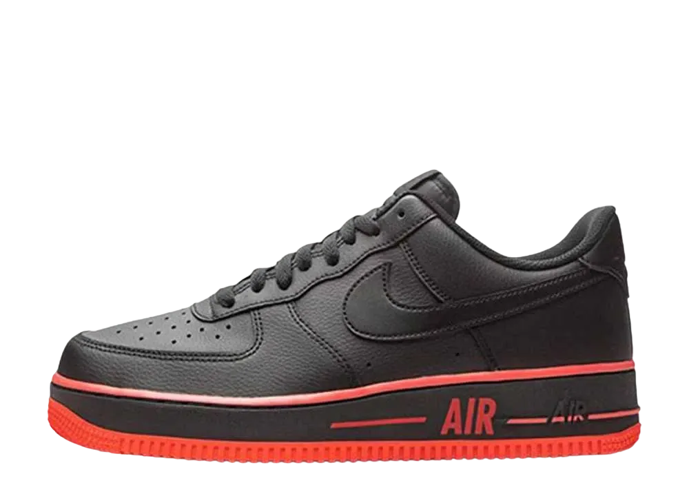 Nike Air Force 1 Low Bold Air "Black/Laser Crimson"
