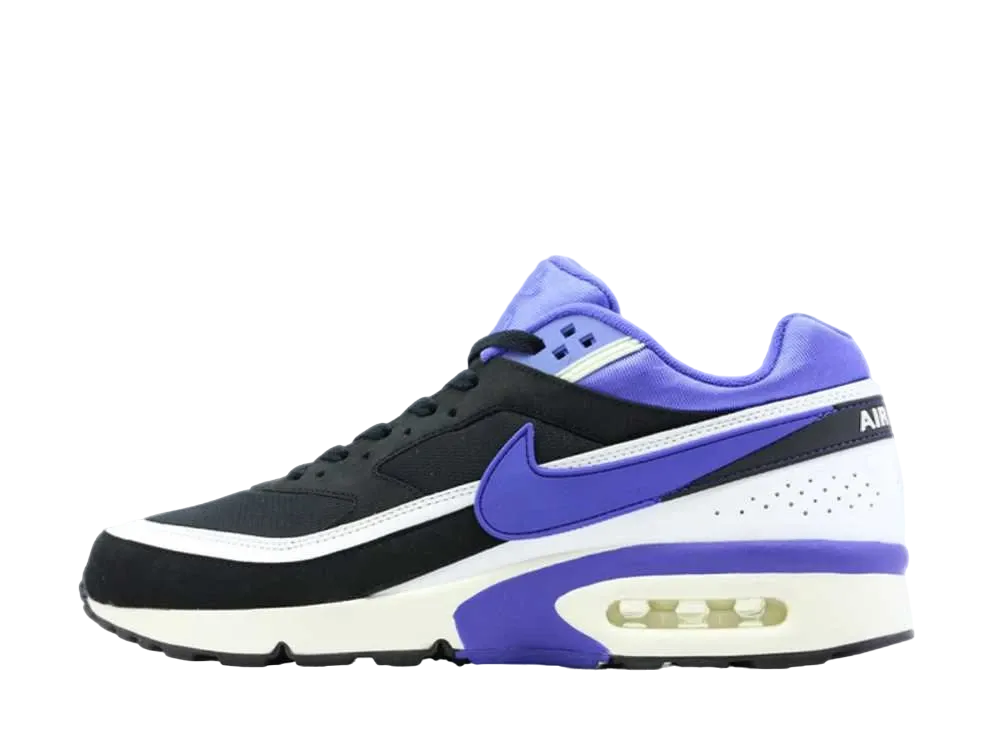 ナイキ エアクラシック BW FB "ブラック/パージアン バイオレット ホワイト セイル"