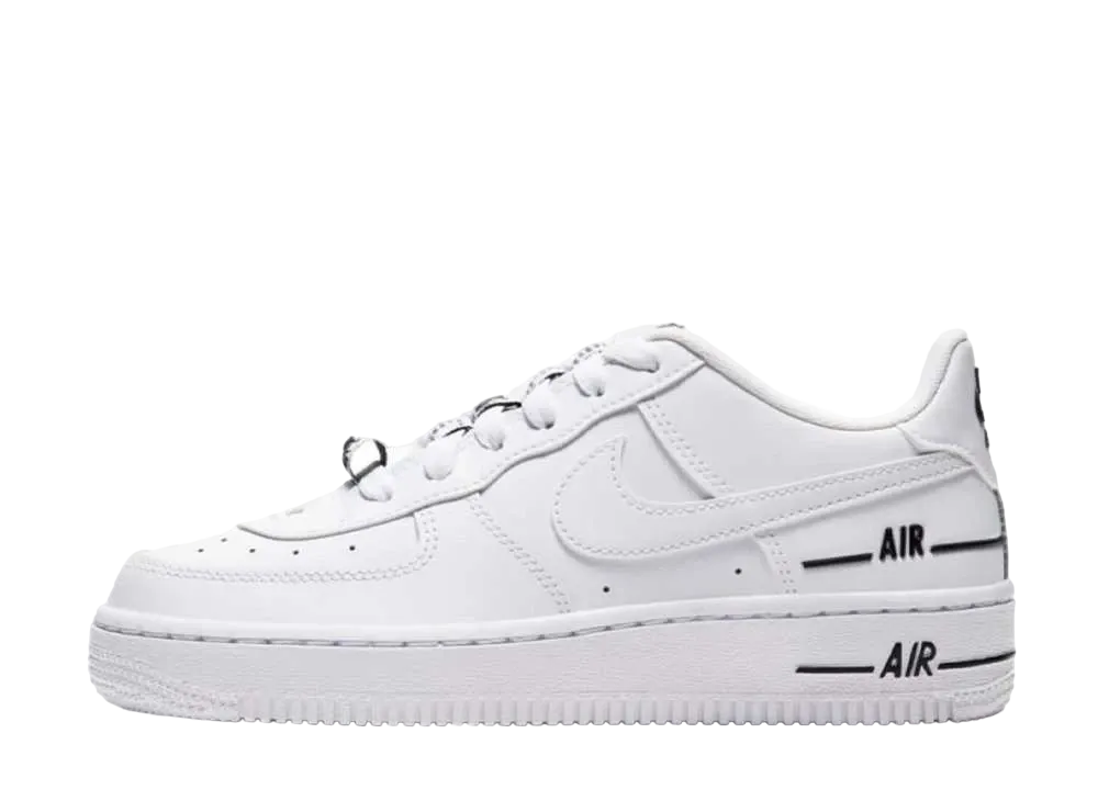 Nike GS Air Force 1 LV8 3 "Whit/Black"