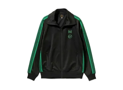 Needles x HIDDEN Track Jacket - Poly Smooth "Black"