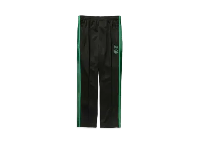 Needles x HIDDEN Narrow Track Pant - Poly Smooth "Black"