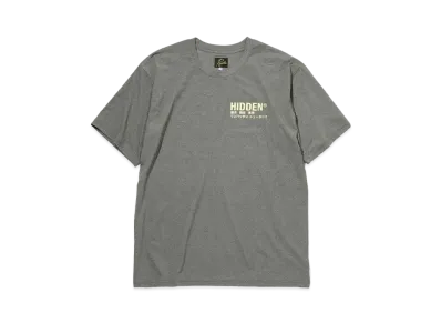 Needles x HIDDEN S/S Crew Neck Tee - Poly Jersey "Gray"