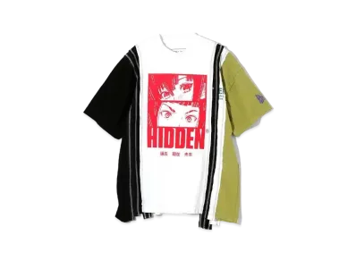 Needles x HIDDEN 7 Cuts Wide Tee - Hidden "Assort White"