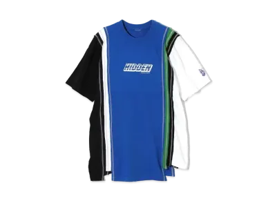Needles x HIDDEN 7 Cuts Wide Tee - Hidden "Assort Blue"