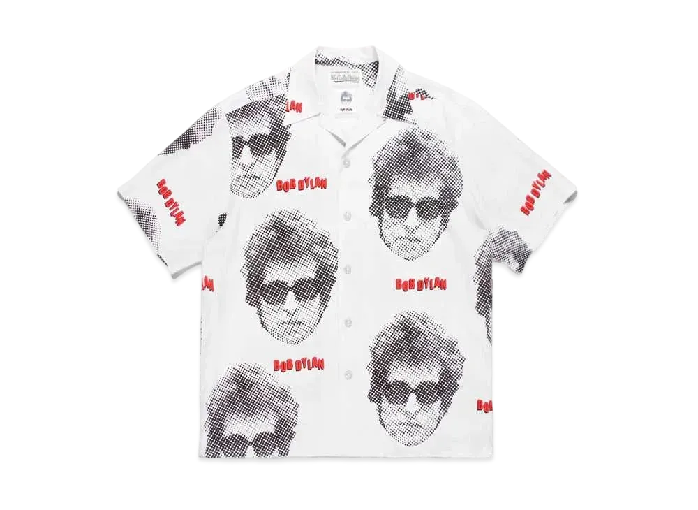 WACKO MARIA BOB DYLAN / HAWAIIAN SHIRT "White"