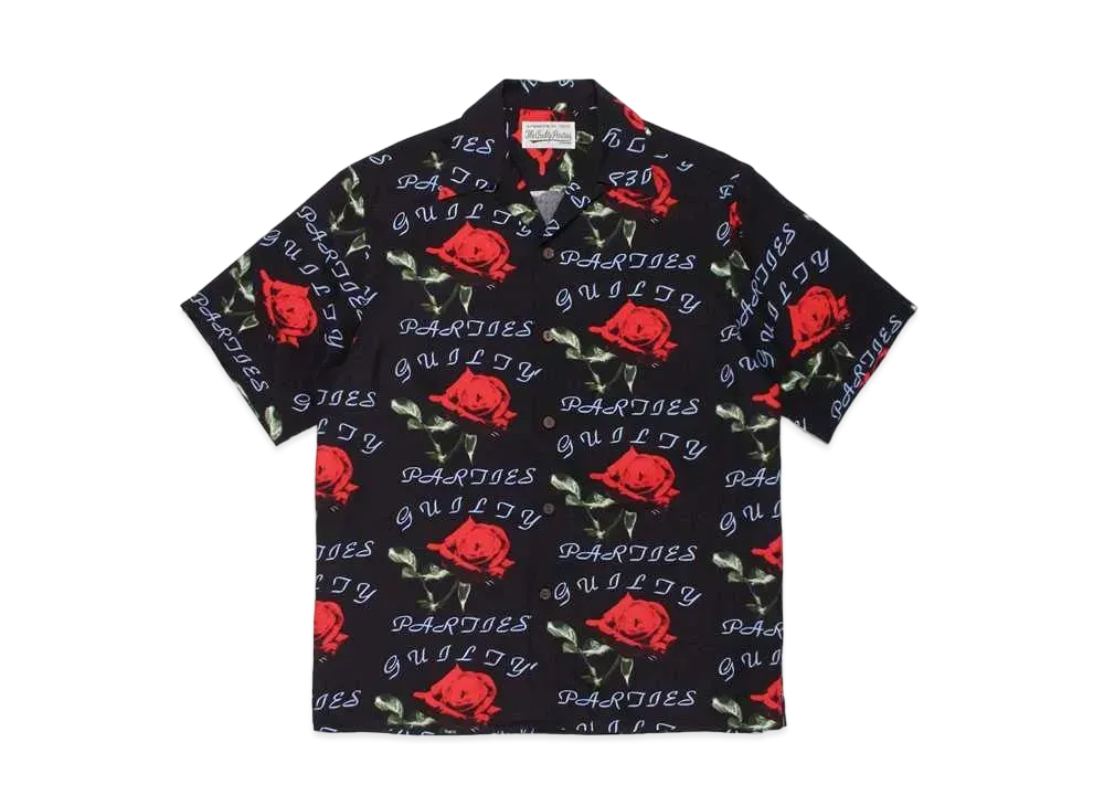 WACKO MARIA HAWAIIAN SHIRT "Black"