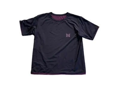 Needles x 417 EDIFICE S/S Reversible Tee "Black/Purple"