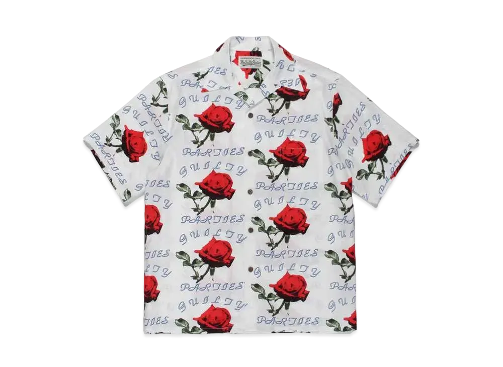 WACKO MARIA HAWAIIAN SHIRT "White"