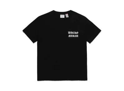 WACKO MARIA US FABRIC T-SHIRT #1 "Black"