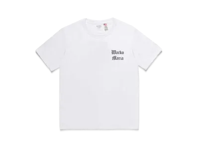 WACKO MARIA US FABRIC T-SHIRT #2 "White"