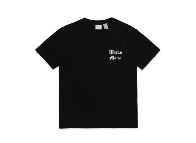 WACKO MARIA US FABRIC T-SHIRT #2 "Black"