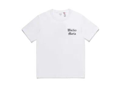 WACKO MARIA US FABRIC T-SHIRT #3 "White"