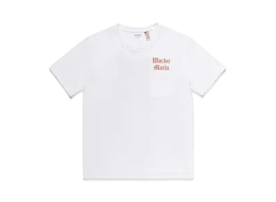WACKO MARIA US FABRIC POCKET T-SHIRT #3 "White"