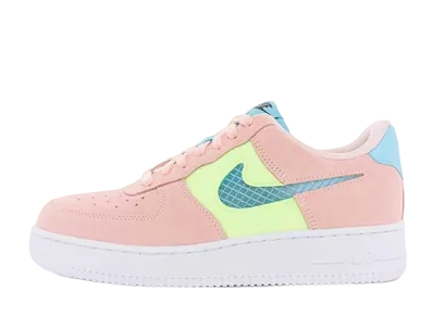 Nike Women's Air Force 1 Low "Washed Coral/Ghost Green"