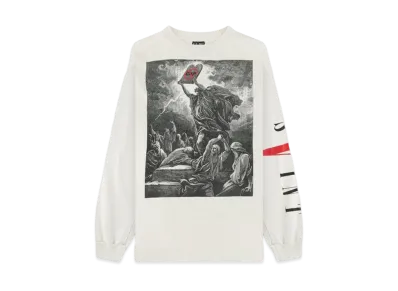 SAINT Mxxxxxx 22SS VLONE LS TEE "White"