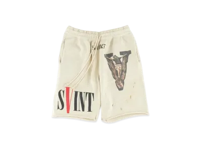 SAINT Mxxxxxx 22SS VLONE SWEAT SHORTS "Grey"