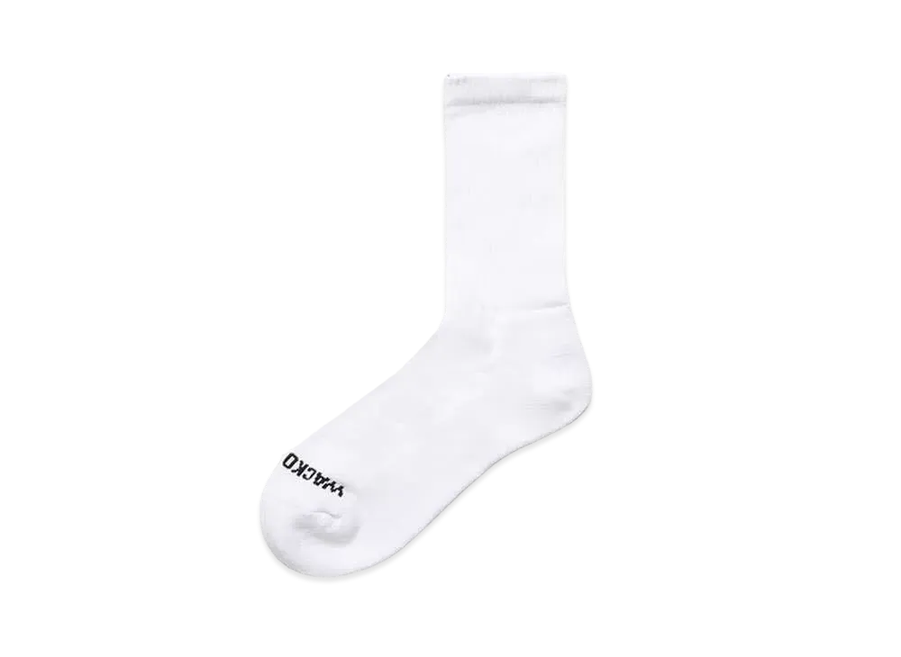 WACKO MARIA SPORTS SOCKS "White"