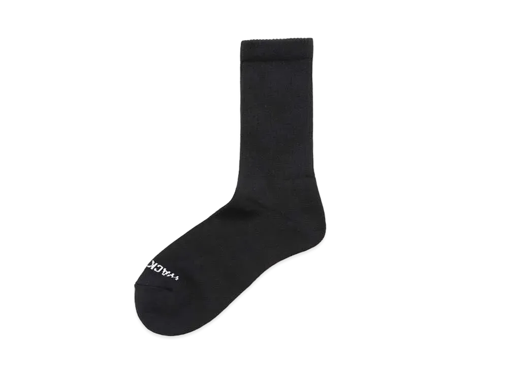 WACKO MARIA SPORTS SOCKS "Black"