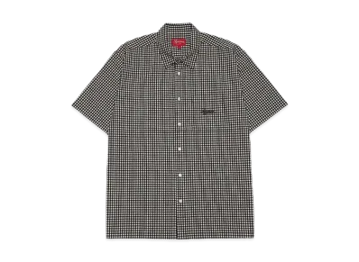Supreme Gingham S/S Shirt "Black"