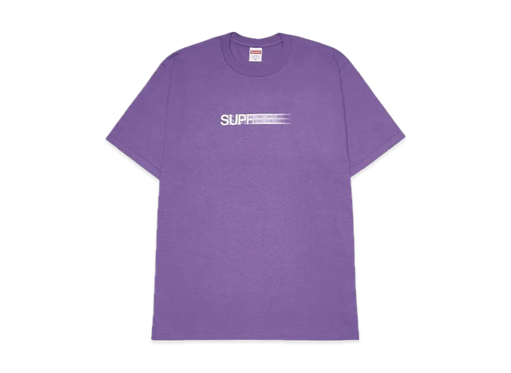 Supreme Motion Logo Tee "Purple" (20SS)