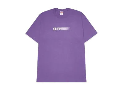Supreme Motion Logo Tee "Purple" (20SS)