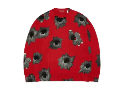 Supreme Nate Lowman Sweater "Red"