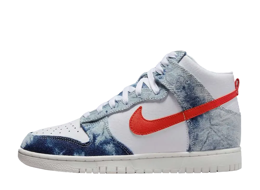 NIke Women's Dunk High "Washed Denim"