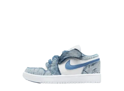 ナイキ PS エアジョーダン1 ロー ALT "ウォッシュド デニム"(キッズ)