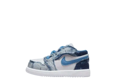 ナイキ TD エアジョーダン1 ロー ALT "ウォッシュド デニム"(キッズ)