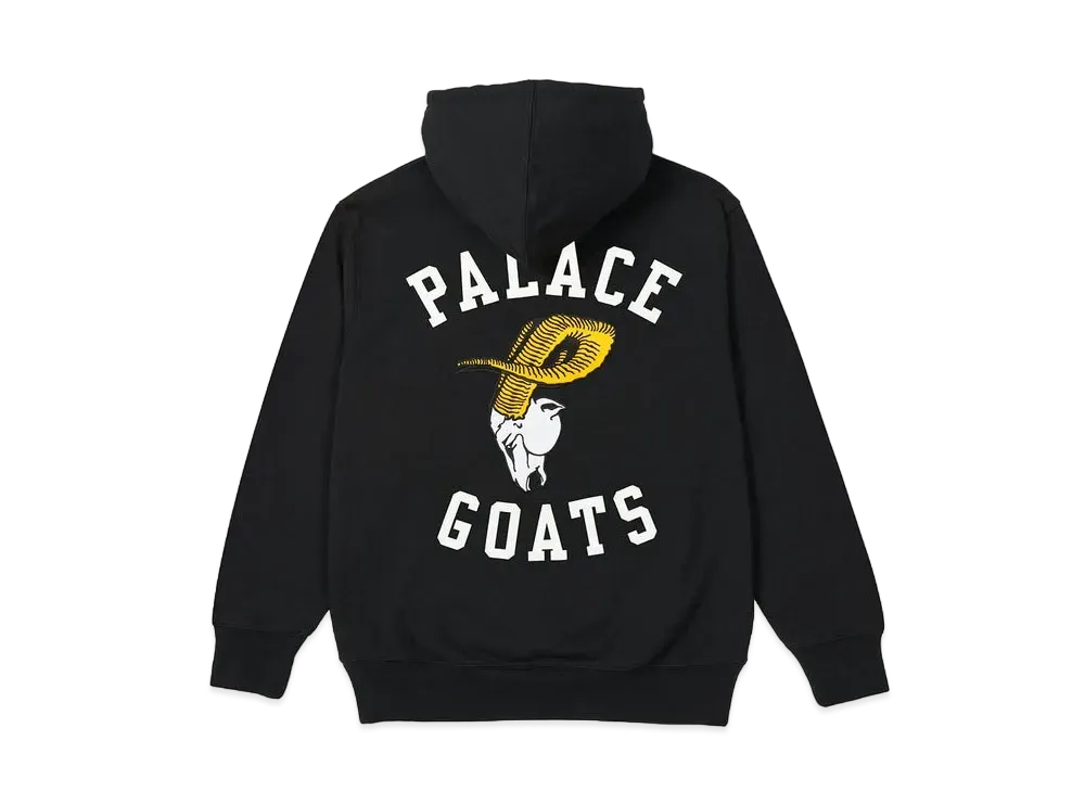 PALACE GOATS HOOD "Black"