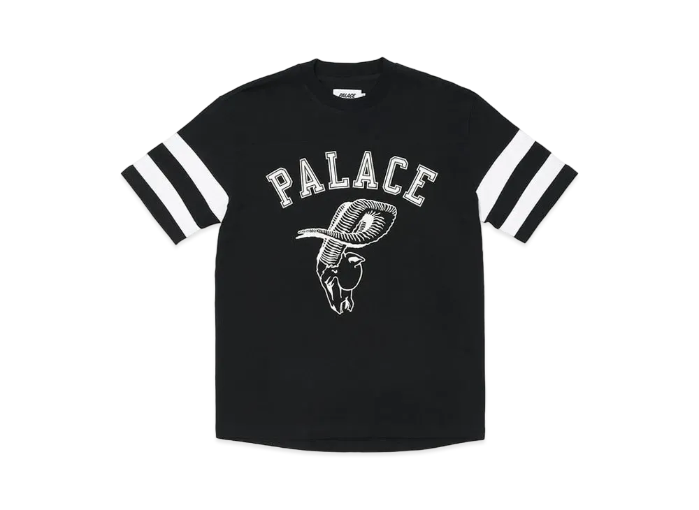 PALACE GOAT FOOTBALL JERSEY "Black"