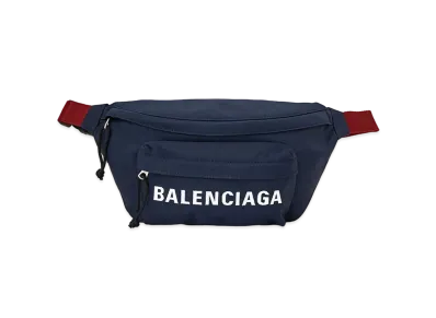 BALENCIAGA Wheel Beltpack "Navy"