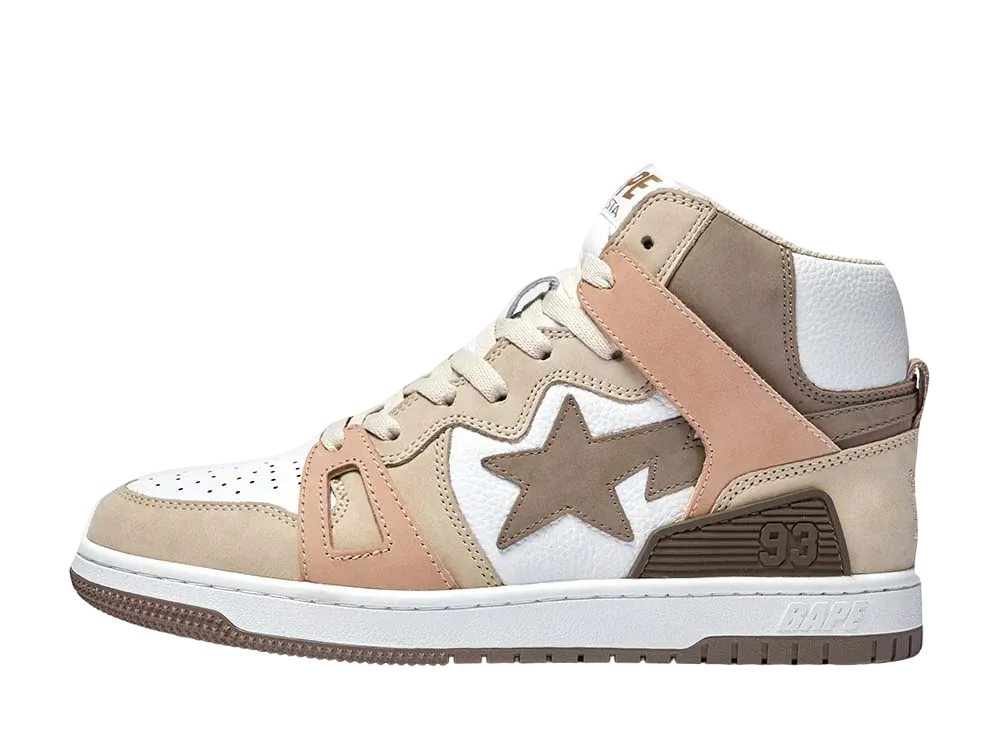 A BATHING APE®︎ BAPE STA 93 Hi "Brown"