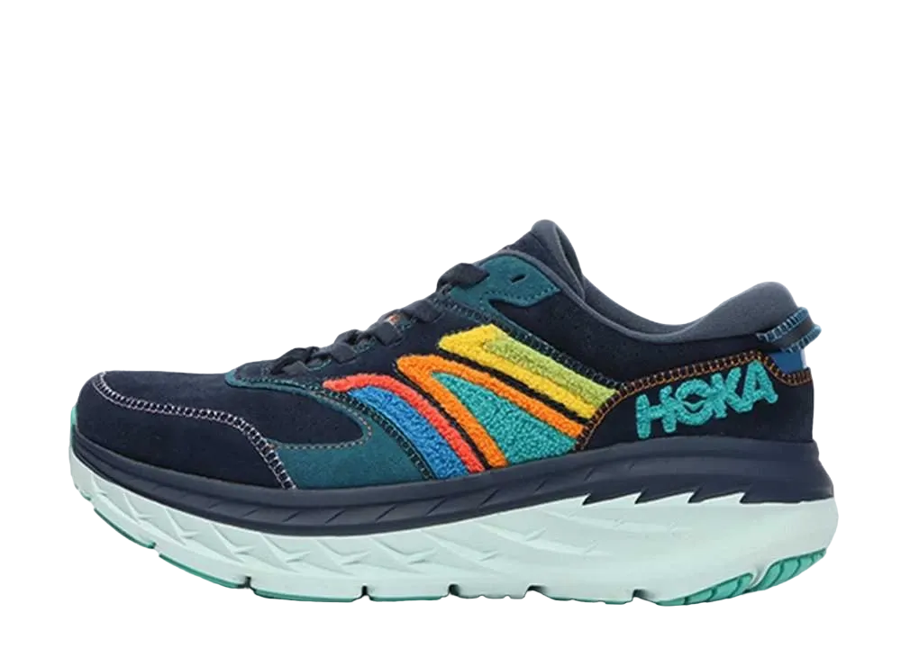 Billy's × Hoka Bondi L Embroidery Pack "Outer Space/Atlantis"