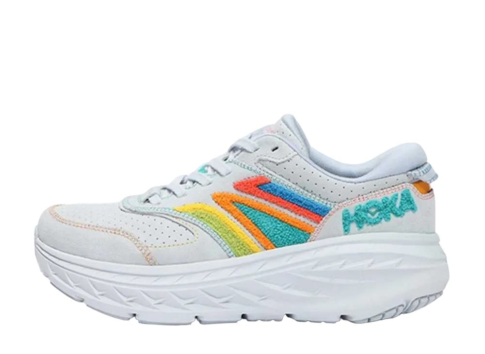 Billy's × Hoka Bondi L Embroidery Pack "Arctic Ice/Atlantis"