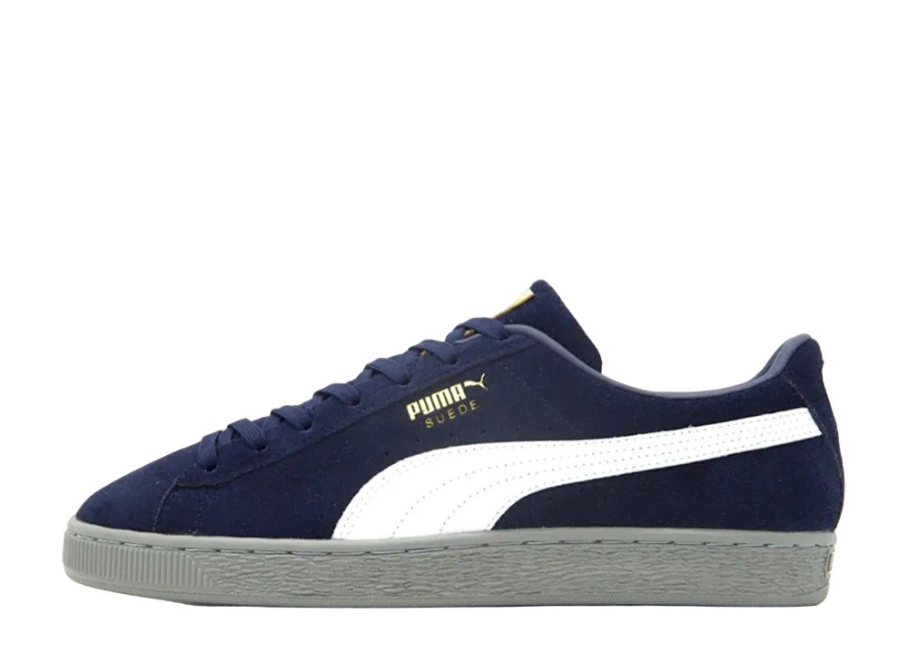 プーマ スウェード クラシック パスタイム "ピーコート/プーマホワイト"