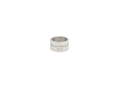 Maison Margiela Logo Wide Ring ”Silver”