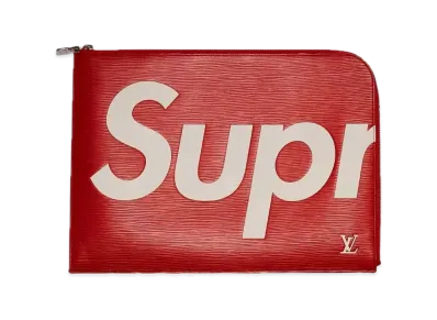 Supreme / Louis Vuitton Pochette Jour GM "Red"