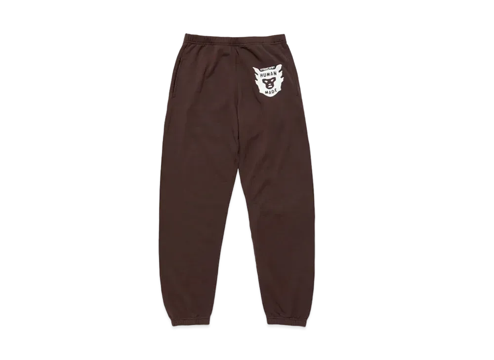 HUMAN MADE LIGHT SWEAT PANTS "Brown"