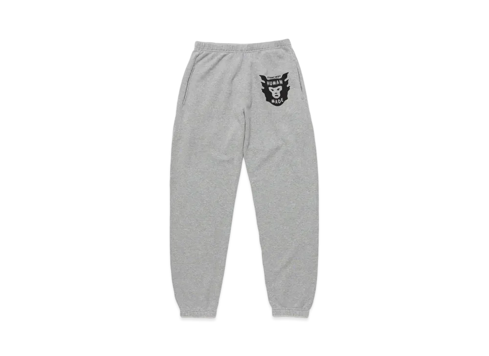 ヒューマン メイド ライト スエット パンツ "グレー"