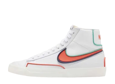 Nike Blazer Mid Infinite "White Bright Crimson"