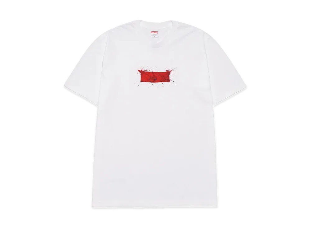 Supreme Ralph Steadman Box Logo Tee "White"