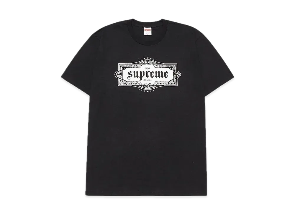 Supreme Top Shotta Tee "Black"