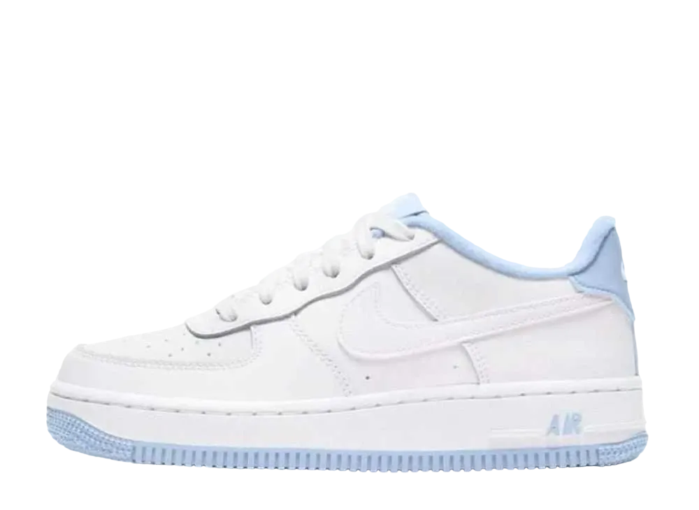 Nike GS Air Force 1 Low "White Hydrogen Blue"