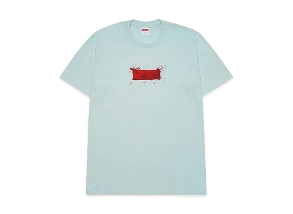 Supreme Ralph Steadman Box Logo Tee "Pale Blue"