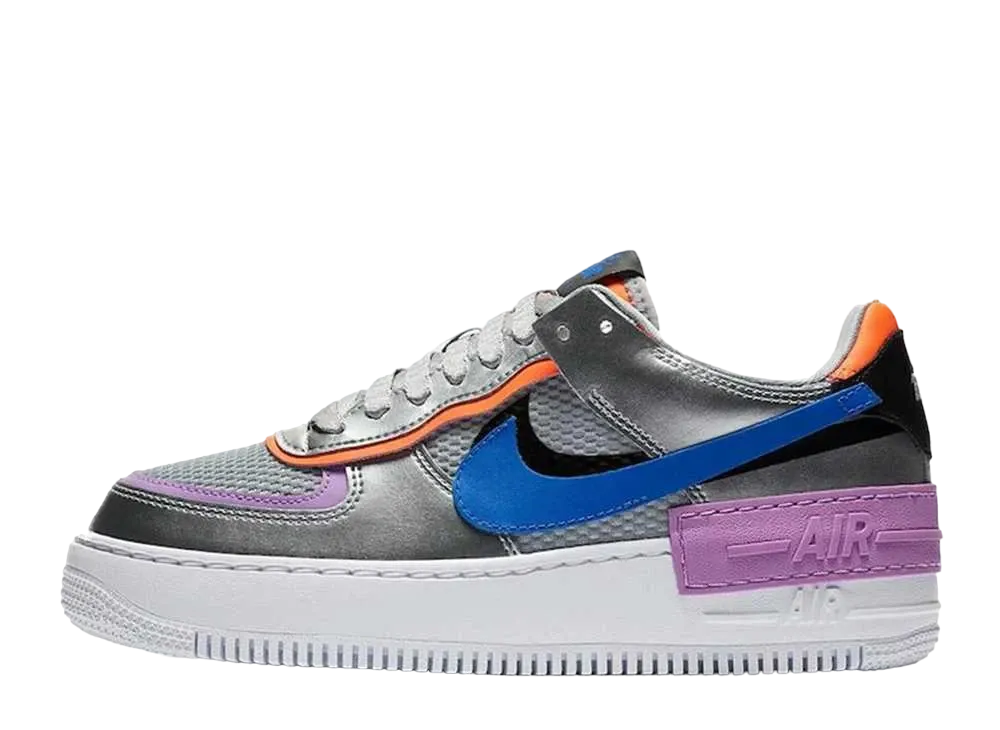 Nike Women's Air Force 1 Low Shadow "Metallic Silver"