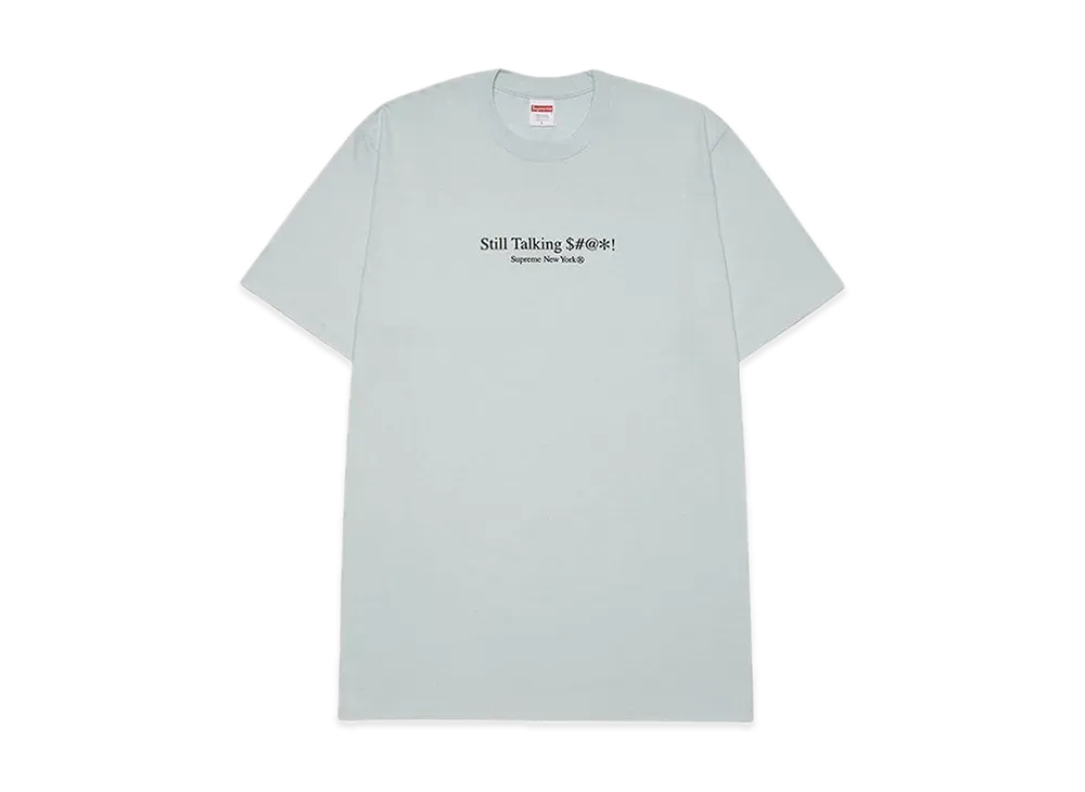 Supreme Still Talking Tee "Pale Blue"