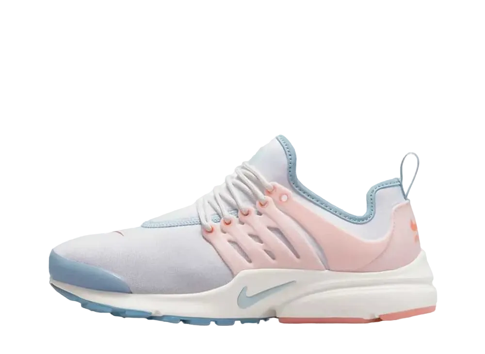 ナイキ ウィメンズ エアプレスト "イリス ウィスパー/ワーン ブルー"